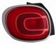 Gruppo Ottico Posteriore Fiat 500L 2017 Sinistro Cornice Satinata-Trekking