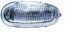 Phare Antibrouillard Pour Chevrolet Lanos 1998 Droit H3