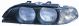 Vetro Faro Anteriore Bmw Serie 5 E39 1995-2000 Sinistro Fanale Bianco