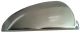 Smart Fortwo Side Mirror Cover Cup 2007 Left Chromed Rough