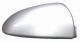 Smart Fortwo Side Mirror Cover Cup 2007 Left Silver Gray
