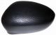 Fiat 500 Side Mirror Cover Cup 2007 Left Carbon Painted