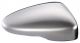 Volkswagen Passat Cc Couvercle de rétroviseur 2008-2011 Gauche Aluminum Chromé