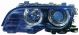 Kit Fari Anteriori Bmw Serie 3 E46 Coupe Cabrio 1995-2001 Parabola Nera