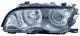 Kit Fari Anteriori Bmw Serie 3 E46 Berlina Touring 2001-2004 Parabola Cromata