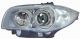 LHD Headlight Kit Bmw Series 1 2004-2007 Chromed Background Celis Lenticular