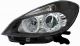 Kit Fari Anteriori Renault Clio 2005-2009 Parabola Nera Celis