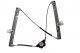 Alzacristallo Ford Fiesta 07/'02-10/'05 Meccanismo Anteriore 3 Porte Dx Destro