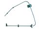 Alzacristallo Iveco Daily Serie 3 1981-1989 Anteriore Manuale 3 Porte Sinistro