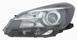 Faro Anteriore Toyota Yaris Dal 2014 Destro Con Lenticolare Parabola Nera