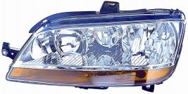 LHD Headlight Fiat Idea 2003 Left Side 517048730