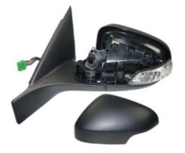 Specchio Retrovisore Destro Elettrico E Termico Con Sonda Temperatura – Con Primer Per Verniciatura – Compatibile Con Fiat Grande Punto E Punto EVO - 4