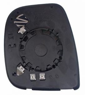  Plaque De Rétroviseur Pour Citroen Jumpy-Space Tourer 2016 Côté Gauche Chauffé