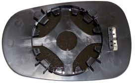 Vetro Piastra Specchio Retrovisore Per Nissan Micra 2007-2010 Sinistro Termico