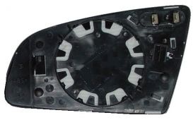 Plaque De Rétroviseur Extérieur Pour Audi A4 2000-2004 Côté Gauche Chauffé