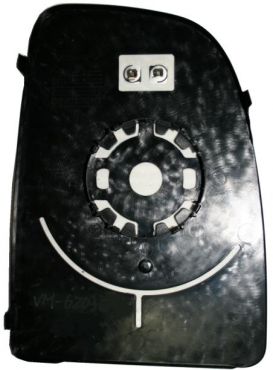  Plaque De Rétroviseur Pour Fiat Ducato 2006 Côté Droit Supérieur Chauffé