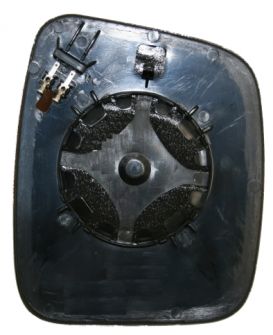 Plaque De Rétroviseur Extérieur Pour Fiat Fiorino Qubo 2008 Côté Gauche Chauffé