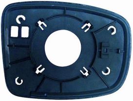 Vetro Piastra Specchio Retrovisore Hyundai I10 2008-2010 Sinistro