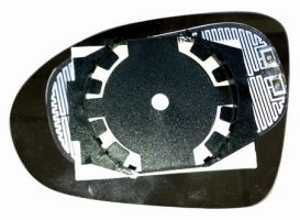 Wing Mirror Glass Smart Forfour 2004-2006 Left Side Heated