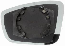 Plaque De Rétroviseur Extérieur Pour Skoda Rapide 2013 Côté Gauche