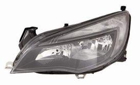 LHD Headlight Opel Astra J 2010 Right Side 1216725