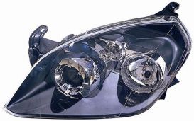 LHD Headlight Opel Tigra 2004 Right Side 1216590