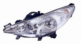 LHD Headlight Peugeot 207 2006 Left Side 620896