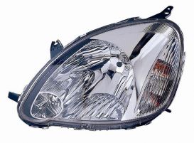 LHD Headlight Toyota Yaris 2003-2005 Right Side
