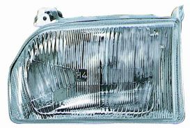 LHD Headlight Ford Escort 1986-1990 Right Side