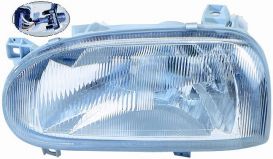 LHD Headlight Volkswagen Golf Iii 1991-1997 Right Side