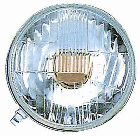 LHD Headlight Fiat 500 Fl 1965-1975 Asymmetrical Without Position Light