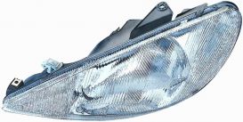 LHD Headlight Peugeot 206 1998-2003 Left Side 6204-S7