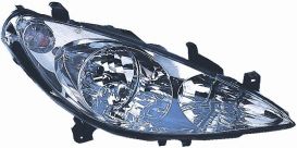 LHD Headlight Peugeot 307 2001-2005 Right Side 008037