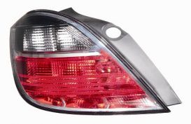 Taillight Unit Opel Astra H From 2004 Left 1222355 Red