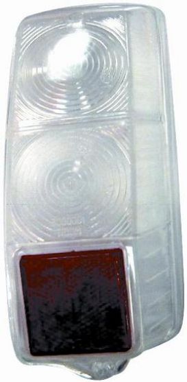 Lentille Feu Arrière Pour Fiat 500 Fl 1965-1975 Côté Droit Blanc