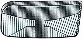 Vetro Faro Anteriore Volkswagen Passat 1988-1993 Destro