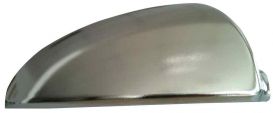 Smart Fortwo Side Mirror Cover Cup 2007 Right Chromed Rough