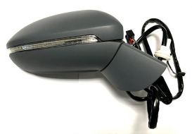 Side Mirror Volkswagen Golf Sportsvan 2014 Right Side Electric Heated Primer