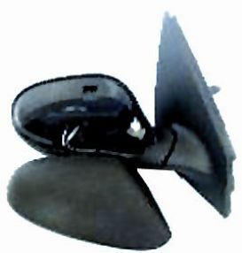 Rétroviseur Extérieur Pour Lancia Y 2003-2006 Mécanique Gauche Noir