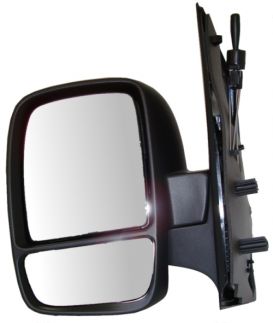 Rétroviseur Extérieur Pour Fiat Scudo 2007 Mécanique Droit Verre Double