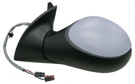 Side Mirror Peugeot 1007 2005 Electric Thermal Foldable Left