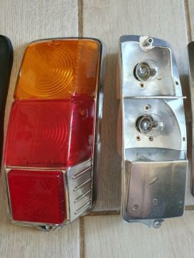 Feu Arrière Pour Fiat 500 Fl 1965-1975 Côté Gauche Model Catalux