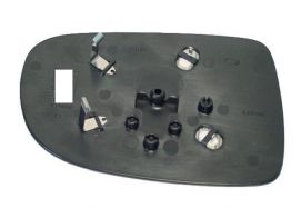 Vetro Piastra Specchio Retrovisore Opel Corsa 2002-2003 Destro Termico