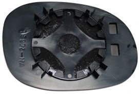 Vetro Piastra Specchio Retrovisore Peugeot 206 2003-2006 Destro