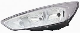 LHD Headlight Ford Focus From 2014 Right Chromed Background