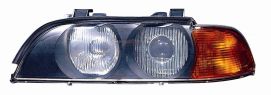 LHD Headlight Bmw Series 5 E39 1995-2000 Right Side 63128362464