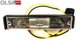 Éclairage Plaque Pour Fiat 500 Mod. 750-900-Suite-Sporting 1992-1998 7657557