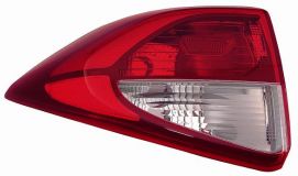 Taillight Hyundai Tucson 2015 Left Side External White Red