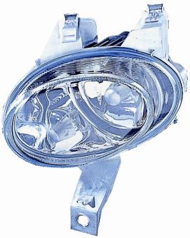 Fendinebbia Peugeot 206 2003-2006 Destro H1 087361