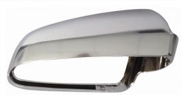 Audi A4 Couvercle de rétroviseur 2004-2007 Droit Aluminum Chromé